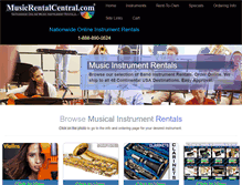 Tablet Screenshot of musicrentalcentral.com